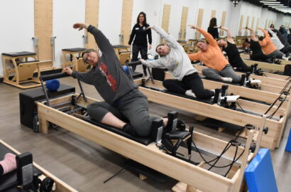 Pilates class