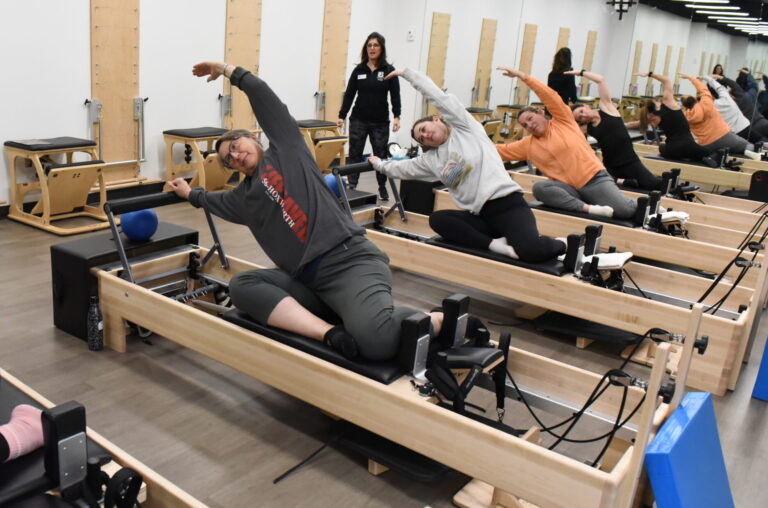 Pilates class