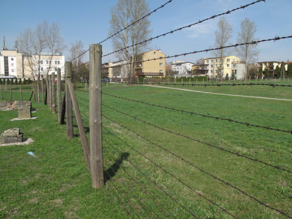 Wire fencing at Majdanek
