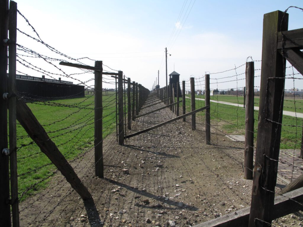 Dirt path at Majdanek