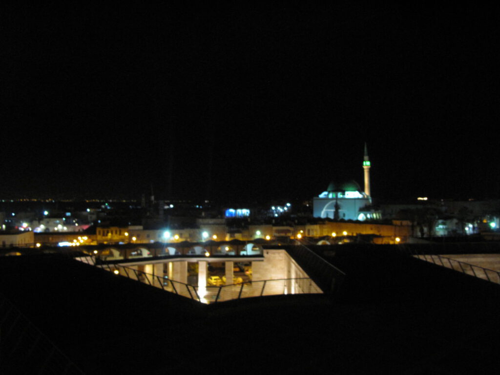 The view at night