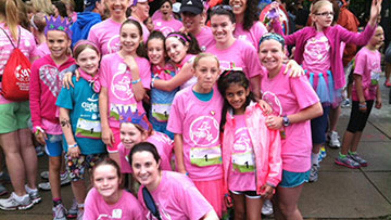 Girls on the Run 2015 participants and staff.