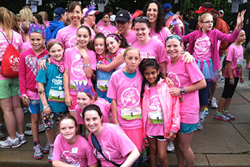 Girls on the Run 2015 participants and staff.