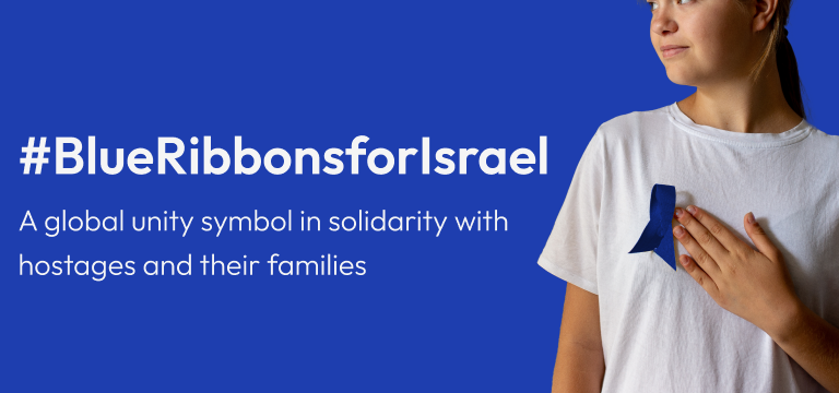#ribbonsforisrael