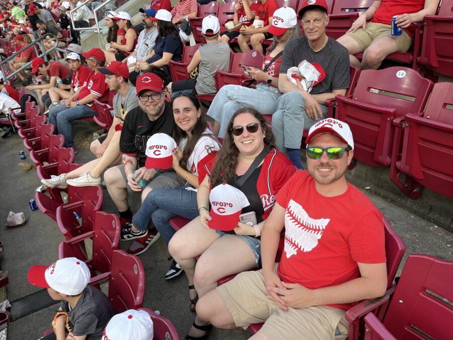 Fans at a Reds Game
