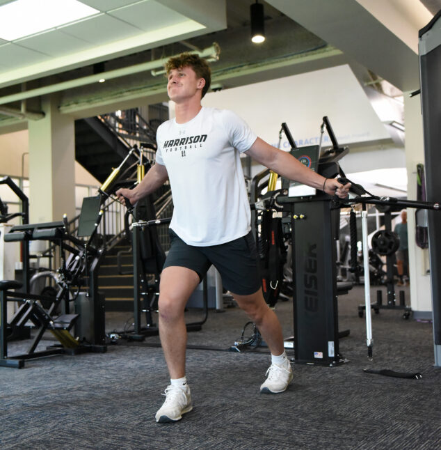 Person working out