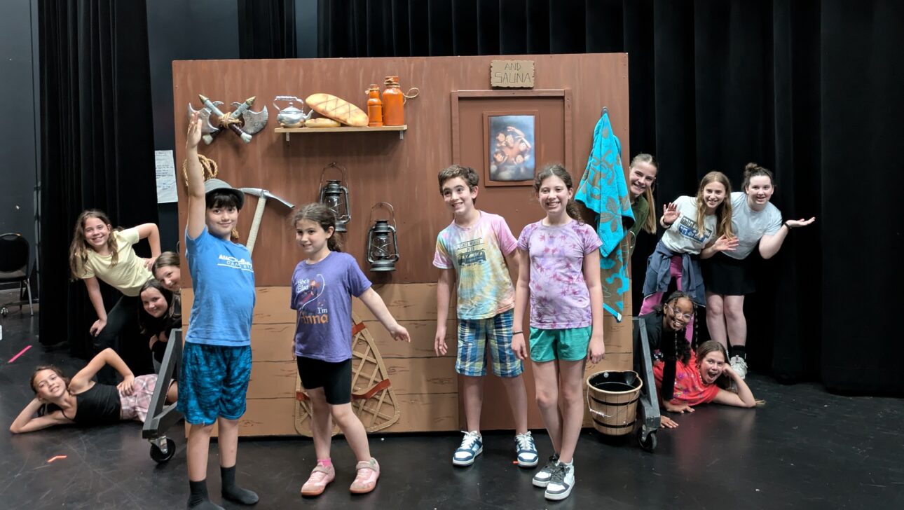 Theatre at the J Frozen JR Rehearsal