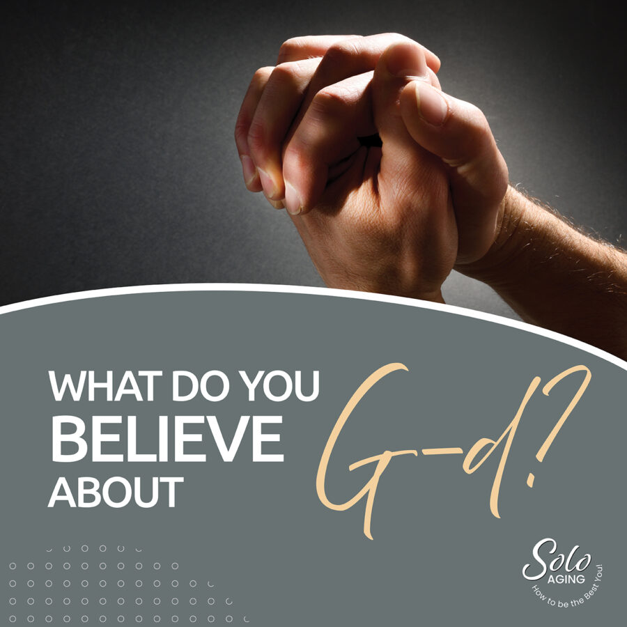 What do you believe about G-d? Hands folded