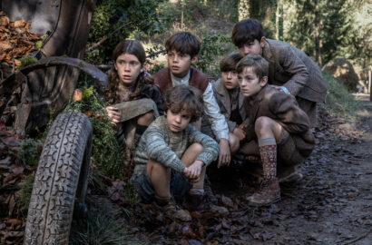 Kids huddled together