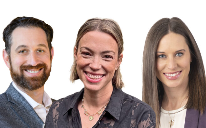 David Solomon, Whitney Fisch, and Ellen Daniel