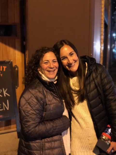 Stephanie Fries and friend, Leah Wise.
